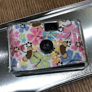 Floral Pattern Disposable Camera